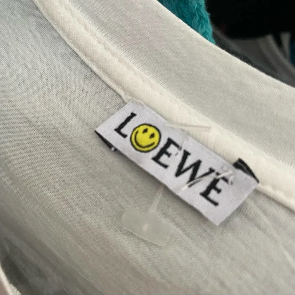 Loewe Paula’s Ibiza smiley face cotton long sleeve tee - Picture 2 of 6